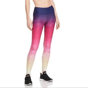 Wear It To Heart High-Rise Sunset Ombré Leggings XS WITH